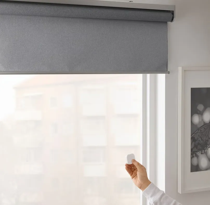 Smart blinds from IKEA.