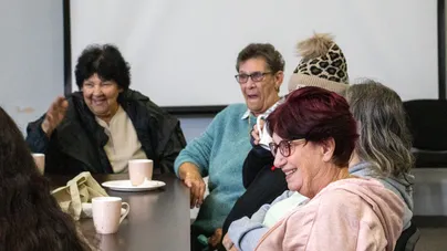 Guriwal Aboriginal Corporation ladies yarn about navigating later life. 