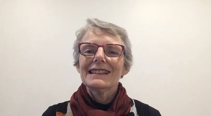 Laurel from Meaningful Ageing Australia smiling at the camera.