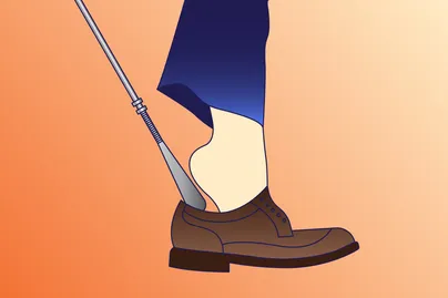 shoe horn illustration