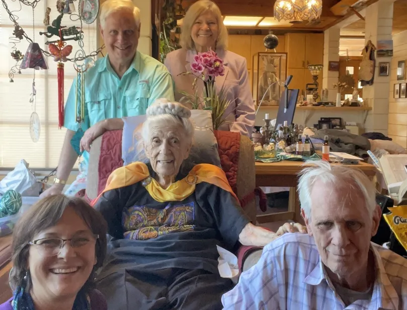 Image of Dr Gladys with her family