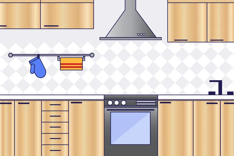 kitchen illustration