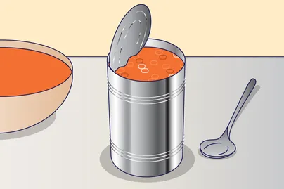 can illustration