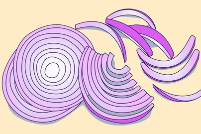 chopped onion illustration