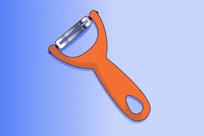 vegetable peeler illustration