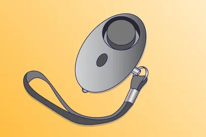 personal alarm illustration