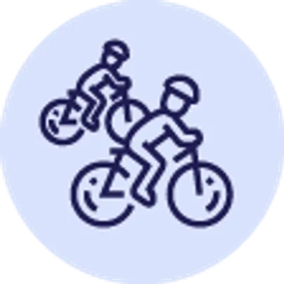 Sport cycling group